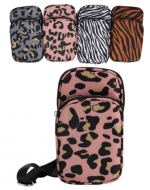 Bandolera Smartphone Animal Print x 12 Unds.