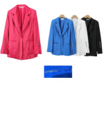 Blazer de Mujer con Brillo x 20 Unds.Tallas: S / M - M / L - L/ XL - XL / XXL