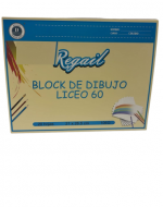 Block De Dibujo Liceo 60 20 Hojas 106G  x 12 Unds.Medida:21 x 26.5 cm aprox.