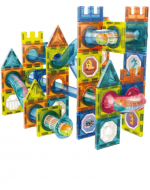 3 Set de Bloques Magnético (1 Set Trae: 98 PCS) Medida: 27 x 7.5 x 34 cm aprox.