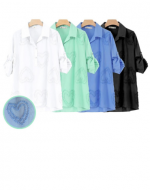 Blusa de Dama Colores Surtidos x 12 Unds.Talla: S / M - M / L  - L  / XL