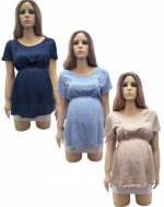 Blusa Lactancia con Cierre Colores Surtidos x 3 Unds Talla: M - L