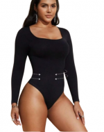 Body Reductor de Mujer Color Negro x 12 Unds.Talla: S - M - L