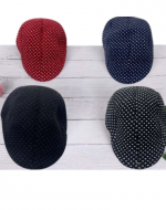 Boina de Hombre con Diseño Colores Surtidos x 12 Unds.
