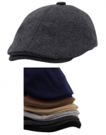 Boinas Hombres Duckbill paño M x 12 Unds.