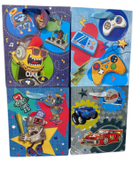 Bolsa de Regalo para Niño x 24 Unds. Medida:23 x 20 cm aprox