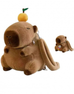 Bolso Peluche Capibara Infantil x 6 Unds.Medidas: 23 x 15 x 27 cm aprox.