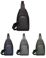 Bolso Cruzado de Hombre  x 12 Unds.Medida: 16 x 30  x 6 cm aprox