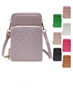 Bolso Porta Celular Eco Cuero x 12 Unds.Medidas:11 x 7 x 18 cm aprox