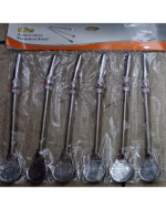 4 Set de Bombillas para Mate Pequeña (1 Set Trae: 6 PCS)