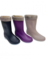 Botas de Agua para Dama Colores Surtidos x 24 Pares. Talla: 36 al 40