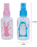 Botella Spray Colores Surtidos x 24 Unds. Medida: 11 x 4 cm aprox.