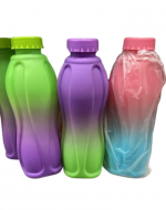 Botella de Agua Bicolor Colores Surtidos x 6 Unds. Medida:600 ML aprox.