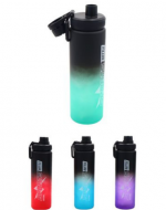 Botella de Agua Colores Surtidos 800 ML x 6 Unds.