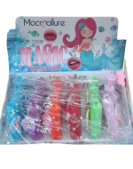 Brillo Labial Llavero  Sirenita Colores  Surtidos x 24 Unds