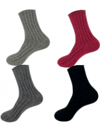 Calcetines Mujer de Lana Lisos x 12 Pares. Talla: 36 - 39