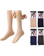 Calcetines Largos con Polar Colores Surtidos x 12 Pares. Talla: 36 - 41