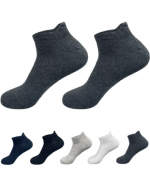 Calcetines de Algodón Peinado sin Remallado Colores Surtidos x 24 Pares.