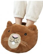 Pantufla Unisex Calienta Pies Capibara Color Único x 12 Unds.
