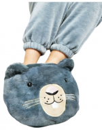 Pantufla Unisex Calienta Pies Capibara Color Único x 12 Unds.