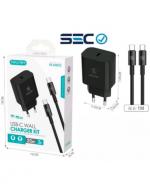 Cargador Una Entrada 20W con Cable Tipo C x 3 Unds. Medida: 100 cm aprox.