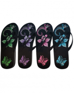Chalas Bajas de Mujer Colores Surtidos x 48 Pares. Talla: 36 al 41