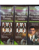 Shampoo para Cabello Castaño x 4 Unds. Medida: 400 ml aprox.