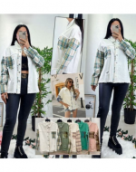 Chaqueta Jeans para Dama Colores Surtidos x 4 Unds. Talla: S / M - M / L - L / XL