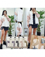 Chaqueta Jeans para Dama Colores Surtidos x 4 Unds. Talla: S / M - M / L - L / XL