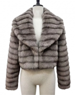 Chaqueta Peluda Corta x 6 Unds. Talla: Estándar