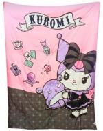 Cobertor Kuromi con Chiporro Modelos Surtidos x 3 Unds. Medida: 1.5 Plazas.