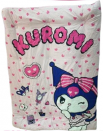 Cobertor Kuromi con Chiporro Modelos Surtidos x 3 Unds. Medida: 1.5 Plazas.