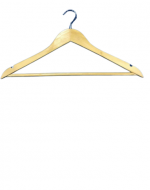 Colgador de Madera x 10 Unds.Medida:15 x 43 cm aprox