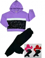 Conjunto Buzo de Niñas Colores Surtidos x 15 Unds. Talla: 4 - 12