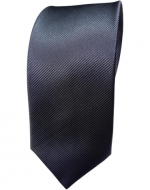 Corbata de Hombre Color Grafito x 12 Unds.