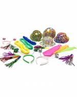4 Set Cotillón Año Nuevo (Cada Set trae 36 Pcs Aprox)