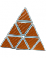 Cubo Rubik Piramide Relieve x 4 Unds.