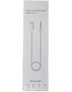 Cable Auxiliar Audio Tipo C de 1 Metro x 6 Unds.