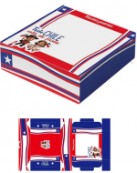Caja Plegable Fiesta Patrias x 6 Unds. Medida: 23 x 23 x 9 cm aprox.