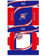 Caja Plegable Fiesta Patrias x 6 Unds. Medida: 23 x 23 x 9 cm aprox.