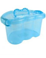 Caja de Plástico para Dulces Colores Surtidos x 6 Unds.Medida: 20 x 28 cm aprox.
