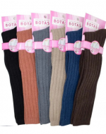 Calcetín Mujer Soft x 12 Unds. Colores surtidos. Talla: 35 - 39