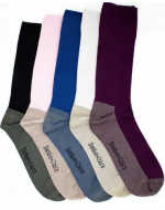 Calcetín Mujer Cobre +Bamboo Sin Costura x 12 pares. Talla: 35 - 39