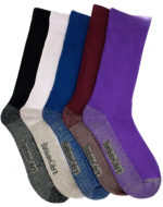 Calcetín de Mujer Cobre + Bamboo Interior toalla x 12 Pares. Talla: 35 - 39