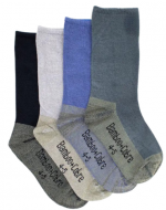 Calcetines de Niño Cobre + Bamboo sin Costura x 12 Pares. Talla:4 a la 5  (23 - 27)