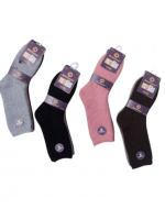 Calcetines de Mujer Algodón con Cobre x 12 Pares. Talla: 36 al 41