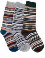 Calcetines de Mujer Cachemira Térmica sin Costuras  x 12 Pares. Talla: 35-39