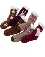 Calcetines de Mujer con Chiporro Modelos Surtidos x 12 Pares.Tallas: 36 al 42