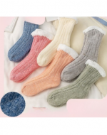 Calcetines de Mujer con Chiporro Colores Surtidos x 12 Pares.Talla: 36 al 42