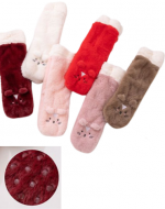 Calcetines de Mujer con Chiporro Modelos Surtidos x 12 Pares.Tallas: 36 al 42